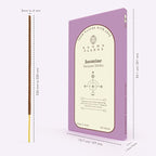 Jasmine Incense Sticks, Organic Hand Dipped 100 Sticks with Natural Herbs & Aromatic Ingredients, Burn Time 45 to 60 Minutes, Incense for Positivity, Yoga, Meditation, Relaxation, Spiritual Gift