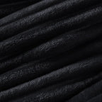 Bedsure Fluffy Duvet Cover Set - Ultra Soft Plush Shaggy Comforter Cover King Size, Warm Flannel Fleece Bed Sets for Winter, 3 Pieces (Striped Pattern, Black)