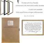 I Choose You To Do Life Sign Wall Decor 16X11 I Love You InchRomantic Marriage Art Wooden Framed Wall Hanging (Wood)