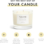 NEOM- Limited Edition Feel Good Vibes Candle |Mother's Day | Gift | Mandarin, Ylang Ylang & Jasmine (3 Wick)