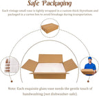 Set of 40 Glass Bud Vases, Small Amber Glass Vases in Bulk, Mini Vintage Embossed Flower Vase for Wedding, Centerpieces, Birthday Party, Baby Shower, Home Table Decorations (Amber)