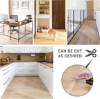 Plastic Floor Mat for Home, 5' x 7' Waterproof Area Rug for Living Room, Non-Slip Area Rug for Dining Room, Vinyl Floor Protector Mat for Kitchen Entryway - Kids & Pet Friendly (Clear)