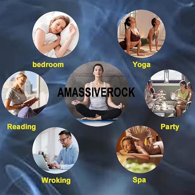 Jasmine Coils Incense (48 PCS) Spiral Incense Coil Incense Holder Burner, Natural Chinese Incenses Coils Spiral Design for Long-Lasting Fragrance