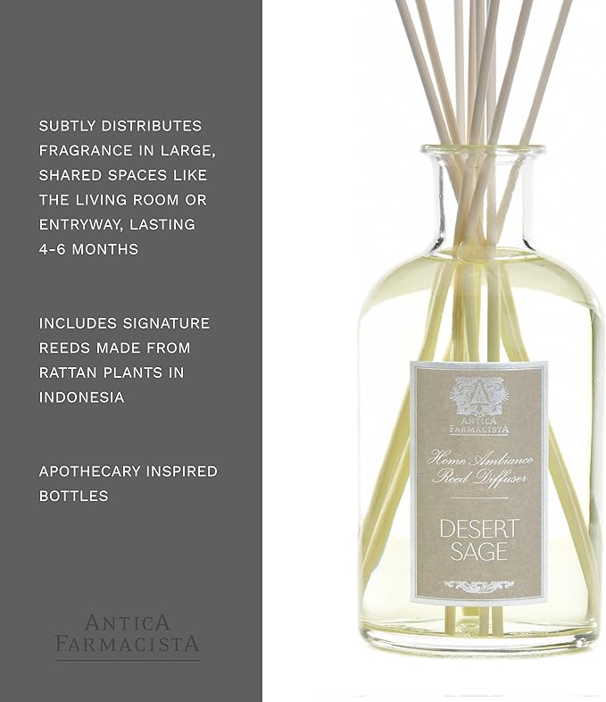 Antica Farmacista Home Ambiance Diffuser, Desert Sage, 16.9 Fl Oz