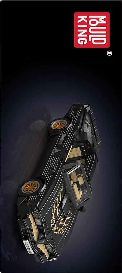 Mould King Classic Supercar Building Set, MOC Sport Car Building Blocks Set, Home Decoration Model Car Kit, Collectible Construction Toys Gift for Teen Adults(1557 PCS)