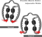 Cellulite Massage Tool Deep Fascia Massager & Dimpled Skin Remover for Legs - Anti-Cellulite Roller Tech with Lymphatic Drainage, Smooth Skin & Pain Relief for Thighs & Buttocks Sculpting