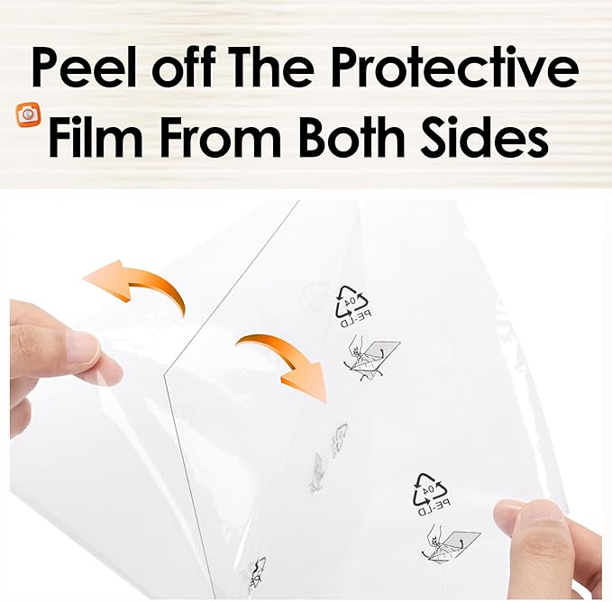 FIXSMITH 8x10 Picture Frame Set of 6, Photo Frame Bulk with HD Plexiglass, Display Pictures 5x7 with Mat or 8x10 Without Mat Multi Picture Frames Collage for Tabletop or Wall Display, Black