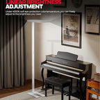 Honeywell 155W LED Floor Lamp - 02E MAX Sunturalux Eye-Care Tall Standing Light, 16000LM 4000K Natural Daylight Reading Lamp for Home Office Bedroom