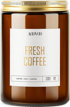 AOOVOO Fresh Coffee Candle - Large Scented Soy Wax Aromatherapy Candle, 22oz