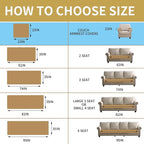 HAOMAIJIA Non-Slip Couch Armrest Covers for Sofa,Fuzzy Couch Arm Covers Set of 2,Washable Thick Soft Recliner Chair Arm Cover Protectors (Khaki, 23" x 23" 2 Pack)