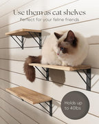 BAYKA Wall Shelves for Bedroom Decor, Floating Wall Shelves for Living Room Kitchen Storage, Wall Mounted Rustic Wood Floating Shelves for Kids Books, Corner Shelves for Bathroom(Brown，Set of 3)