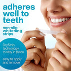 AquaSonic Professional Teeth Whitening Strips - Enamel Safe Teeth Whitening with Hydrogen Peroxide - Easy to Use, Non-Slip, Affordable & Effective (Unflavored)