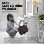 Easy-Going 8 Pieces Recliner Sofa Stretch Sofa Slipcover Sofa Cover Furniture Protector Couch Soft with Elastic Bottom Kids, Spandex Jacquard Fabric Small Checks Chocolate