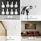 KAIRNE Framed Skeleton Canvas Wall Art,Abstract Retro Skull Print Set of 1(40”X20”),Scary Halloween Pictures,Horror Wall Art,Skeleton Last Supper Posters for Living Room Bedroom Ding Room Office Decor