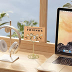 Table Number Holders 20Pcs - 3.35 Inch Place Card Holder Table Number Stands for Wedding Party Graduation Reception Restaurant Home Centerpiece Decorations Office Memo Picture Photo (Gold)