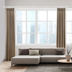 Curtain Rods for Windows 16 to 92 Inches, Curtain Rod Max Adjustable Length of 104 IN, 6/8" Diameter Drapery Rods Round Finials, White, Pack of 2