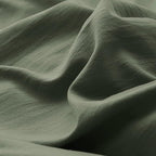 Bedsure Olive Green Oversized Queen Duvet Cover - 3 Pieces Prewashed Cotton-Like Extra Soft Bedding Set, Includes 1 Duvet Cover 98x98 Inches with Zipper Closure & 2 Pillow Shams, No Comforter