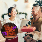 Trick or Treat Neon Sign for Wall Decor Dimmable LED Neon Halloween Light for Wall Decor, LED Halloween Light Up Sign Decor for Wall Bedroom Home Bar Halloween Party Decor Halloween Present for Trick or Treat Party Backdrop