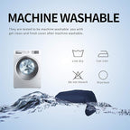 Easy-Going L Shape Sofa Slipcover - Reversible Sectional Couch Cover - Chaise Lounge Cover - Furniture Protector for Pets & Kids (Small, Navy/Navy)