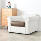 Yates Home PU Leather Couch Sofa Cushion Slipcover Water-Proof Elastic Chair RV Seat Covers Loveseat Sofa Furniture Protector Slip Cover for Settee Seater Replacement in Living Room（Chair,Camel）