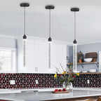Mini Chandeliers Modern Crystal Pendant Lighting LED Dimmable Pendant Lights Kitchen Island Dining Room