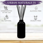 Urban Naturals Lavender Cedarwood Reed Diffuser Oil Set with Reed Sticks – Made in The USA