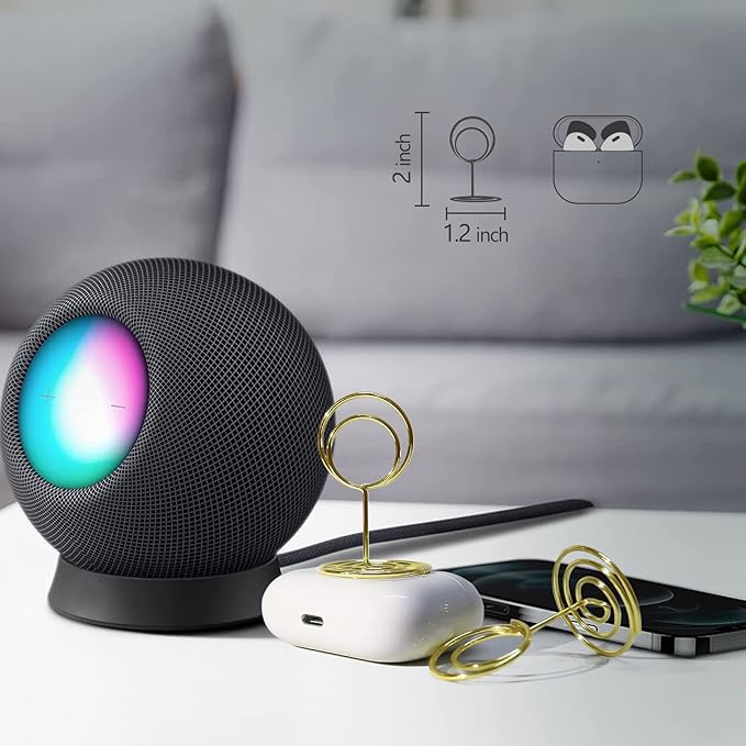 Table Number Holders 20Pcs - 2 Inch Mini Place Card Holder Short Table Number Stands for Wedding Party Graduation Reception Restaurant Home Centerpiece Decorations Office Memo (Gold)