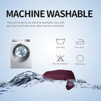 Easy-Going L Shaped Sofa Slipcover Sectional Couch Cover - Reversible, Pet & Kid Friendly (Large, Wine/Wine)