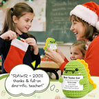 OCCdesign Mini Teacher Gifts for Christmas Teacher Appreciation Gifts for Best Teachers Ever Handmade Crochet Dinosaur Thank You Gift for Teachers Christmas Birthday Retirement Gift Ideas