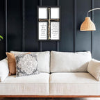 flowtorely A Cord of Three Strands Wedding Ceremony Unity Wall Decor 15"X10" Matthew 19 6 Christian Marriage Prayer Cross Sign Framed Wall Hanging Art (Black)