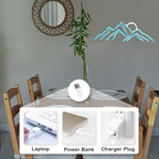 Ulalaza LED Decorative Lights USB Mountains Sunrise Sunset Led Neon Signs Home Decoration Wall Art Holiday Gift Brightness Adjustable 16.5''x11.8''