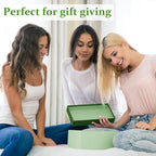 RUCKACE Bud Vases in Bulk 22 Green Glass Small Vases Flower Vase Bulk for Centerpiece Table Wedding Decorations Home Decor Party(Gradient Green 22 Pack)