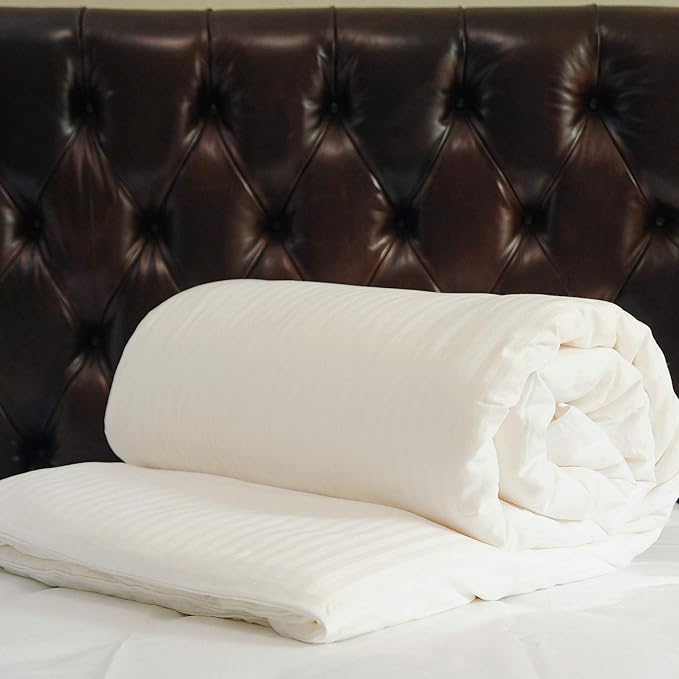 CUDDLE DREAMS Silk Comforter for Winter, 100% Long-Strand Silk Filling, Natural & Breathable (Full Size)