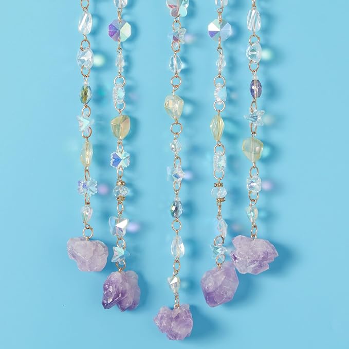 Green Quartz Gemstone Dream Catcher Tree of Life Chakra Dream Catchers with Healing Crystal Stones Handmade Dreamcatcher Sun Catcher Wall Decor for Boys Girls,Bedroom,Wedding,Garden,Bless Gift