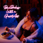 Neon Sign, Neon Signs for Wall Decor Pink Neon LED Signs Room Neon Light Up Signs Home Decor for Bedroom Club Party Bars Shop USB Operated