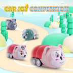 36 pcs Animals Pull Back Cars, Mini Vehicles Toy Small Cars Pull Back Racing Vehicles Set, Mini Toy Cars, Carnival Prizes Goodie Bag Stuffers, Mini Car Party Favors for Kids