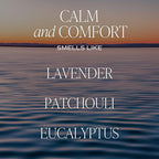 Sweet Water Decor Calm and Comfort Reed Diffuser Set | Lavender, Patchouli, Eucalyptus Spa Scented Diffusers | Air Freshener | Housewarming Gift | Aromatic Stress Relief