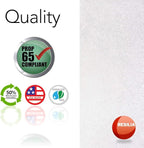 Resilia Office Desk Chair Mat - for Low Pile Carpet (with Grippers) Clear, 48 Inches x 48 Inches, Made in The USA