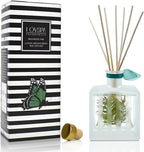 LOVSPA Reed Diffuser Set, Birchwood Pine Scented Oil Diffuser with Sticks, Home Fragrance Accessories for Bathroom Shelf Decor, Aroma Diffusers for Home or Office Desk, USA Made