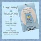 14 Packs Fresh Linen Scented Sachets Bags fit Drawers and Closets Gift Box
