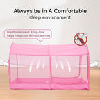 LEEDOR Bed Tent Dream Tents Bed Canopy Shelter Cabin Indoor Privacy Warm Breathable Pop Up Twin/Full/Queen for Kids and Adult Patent Pending(Mattress Not Included)