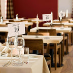 MANGZ 15 Pack 8.75 Inch Tall Table Number Holder, Place Card Holder, Wire Photo Holder Clip Perfect for Weddings, Banquets