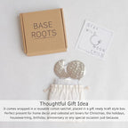 BASE ROOTS Moon Phase, Silver Wall Decor for Bedroom & Living Room, Bohemian Wall Decor, Handmade Hammered Metal 34" 7 Phases Moon, Celestial Wall Art, Gift for Women & Kids