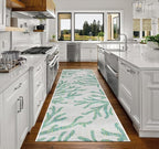 Keen Home Design Terrace Outdoor Runner Rug - 2x6 Washable Indoor/Outdoor Rug for Patio, Kitchen, Balcony, Beach, Garden, Deck and Porch, Size: 2'2"x5'7"