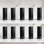 Modern Black Ceramic Vase Set of 20 for Living Room Bedroom 5.51'' Minimalist Fresh Small Flower Vases for Bouquet Fake Plant Home Decor Office Fireplace Centerpieces Nordic Style 10 Pack