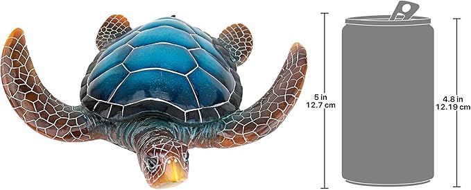 Design Toscano Large Blue SEA Turtle Statue