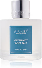 Airkeep Reed Diffuser Set/Ocean Mist&Sea Salt/6.76 fl oz(200ml)/1 Pack/Home & Office Decor Aromatherapy Diffuser Oil Gift Set