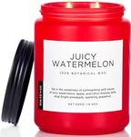 M&SENSE Juicy Watermelon Scented Candle, 19.4oz 110 Hours Clean Non Toxic Natural Soy Wax Long Lasting Candle for Women Men, 2 Wick Fruit Scent Home Fragrance Home Decor for Housewarming Gifts