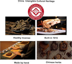 Sandalwood Incense Sticks,Plum Blossoms Incense, Osmanthus Incense, Cypress Incense, Goose Pear Insence-Sticks, Natural Chinese Incense Sticks Fragrance Home Scent