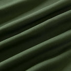 Bed Skirt Queen Size Ruffled Bed Skirt with Split Corners, 12 Inch Drop Dust Ruffle Bed Skirt with Platform, Green, Queen - 12" Drop